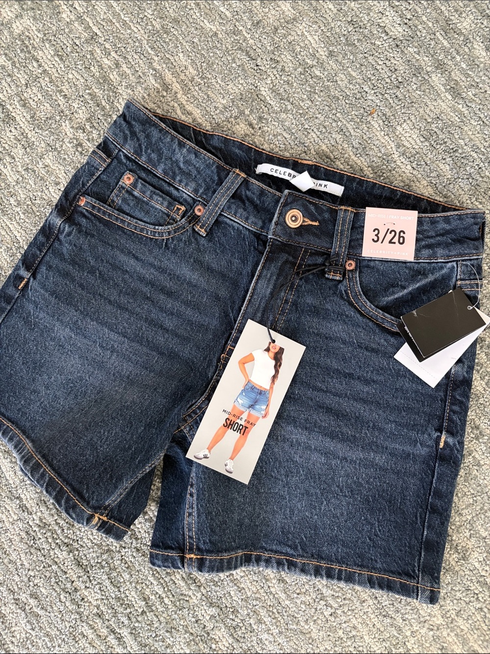 Brand new denim shorts
